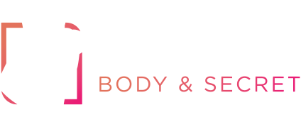 Lady's Body & Secret Footer Logo